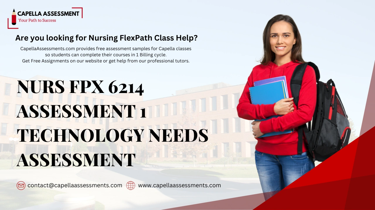 NURS FPX 6214 Assessment 1 Technology Needs Assessment