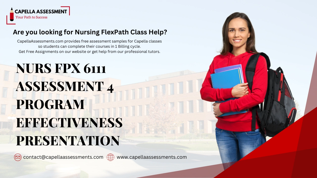 NURS FPX 6111 Assessment 4 Program Effectiveness Presentation