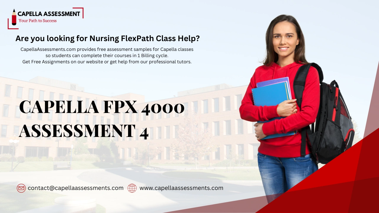 Capella FPX 4000 Assessment 4